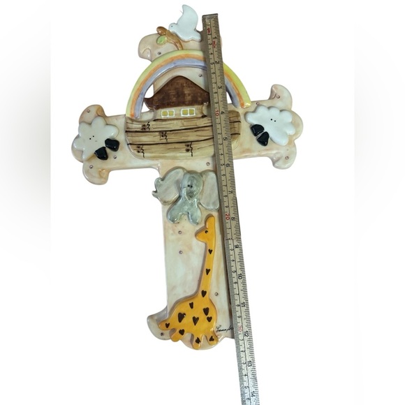 Cross nursery Wall Decor - Noah’s Ark 12.5”long and 9” wide - Picture 16 of 16